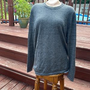 01.ALGO  100% Merino Wool Mens Size Large Soft Sweater-unisex